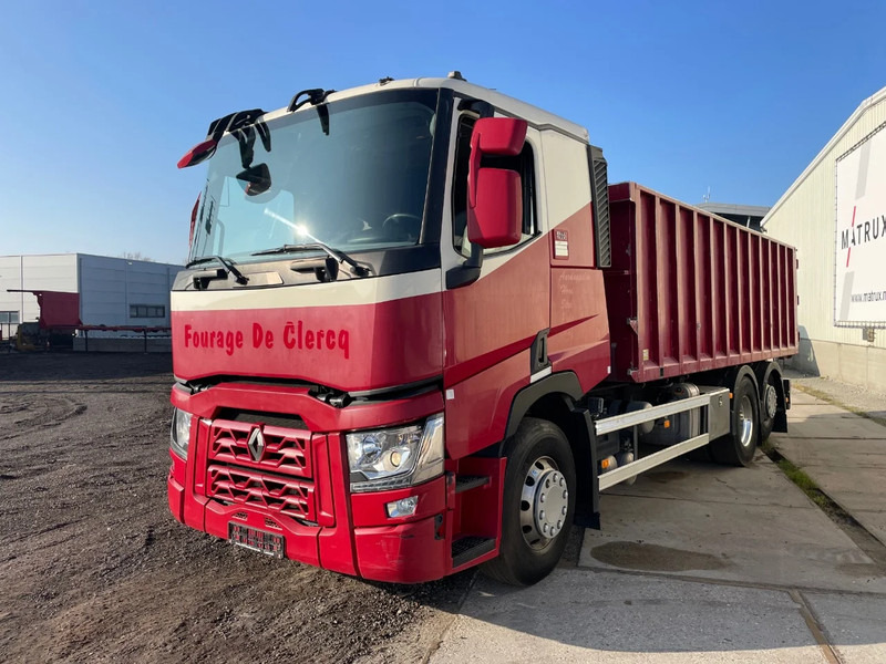 Φορτηγό ανατρεπόμενο Renault T / 6x2 VOLLEDIG LUCHTGEVEERD / ALU VELGEN / HANDGESCHAKELD / LOW KM / ALU KIPPER 22.5 M3: φωτογραφία 7