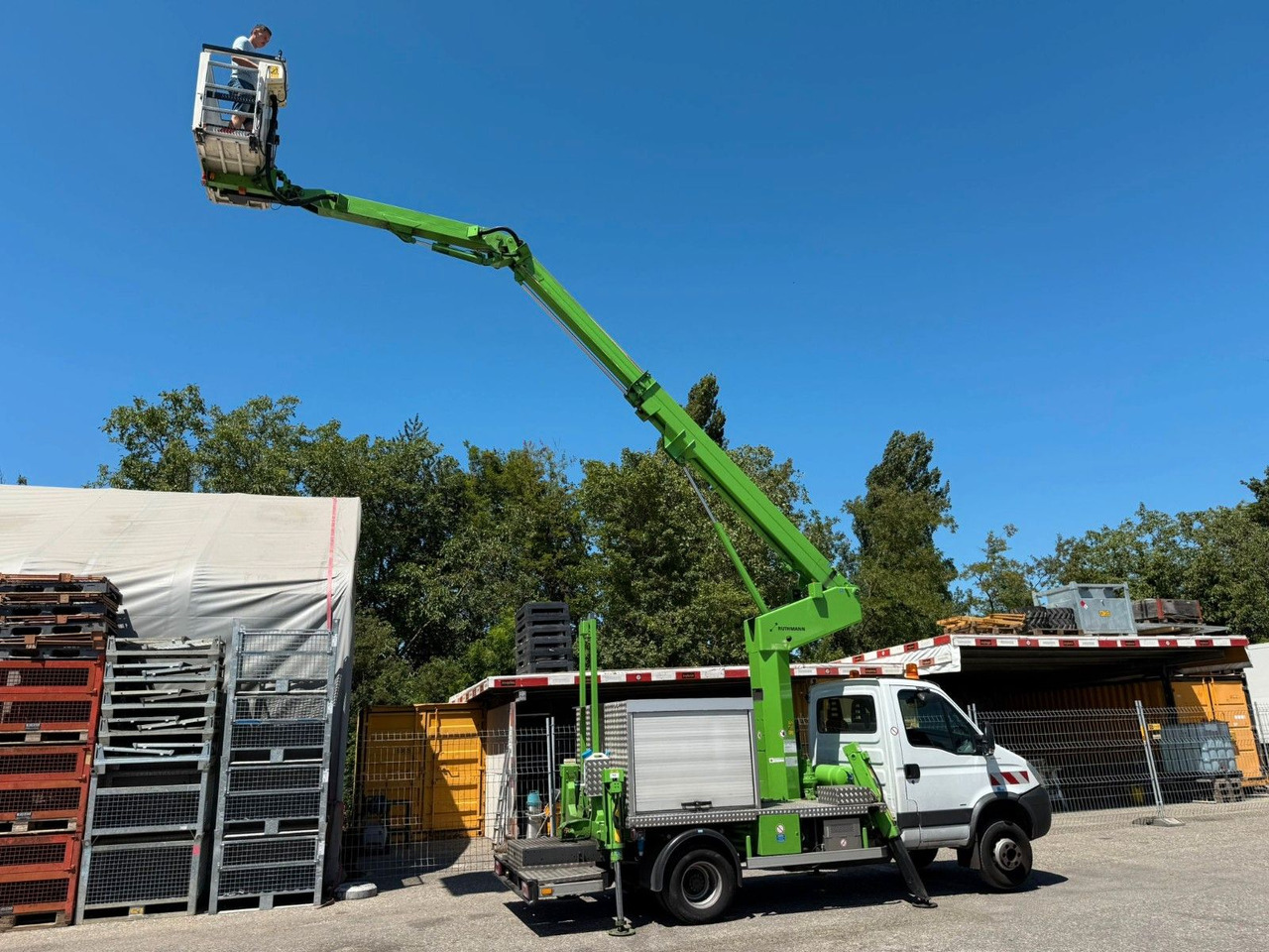 Φορτηγό με εναέρια πλατφόρμα Iveco Daily 50C14 CNG Gelenksteiger: φωτογραφία 13