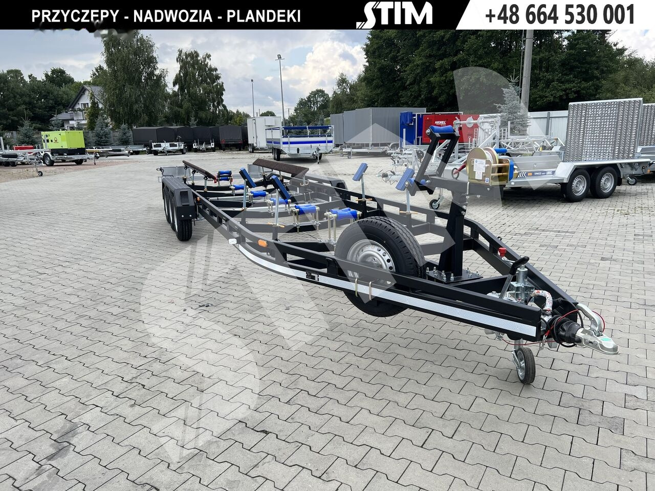 Stim L23/PŁ-ST/88-35 SCARAB - Τρέιλερ σκαφών: φωτογραφία 5 Stim L23/PŁ-ST/88-35 SCARAB - Τρέιλερ σκαφών: φωτογραφία 5