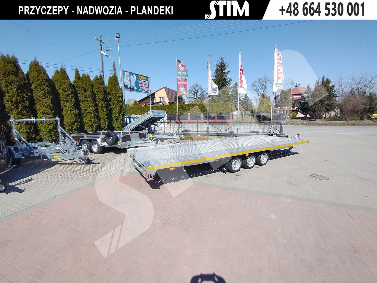 Stim L23/PP-TP/65-35S, wypełnienie środka, szerokość 230cm - Ρυμούλκα αυτοκινητάμαξα: φωτογραφία 3 Stim L23/PP-TP/65-35S, wypełnienie środka, szerokość 230cm - Ρυμούλκα αυτοκινητάμαξα: φωτογραφία 3