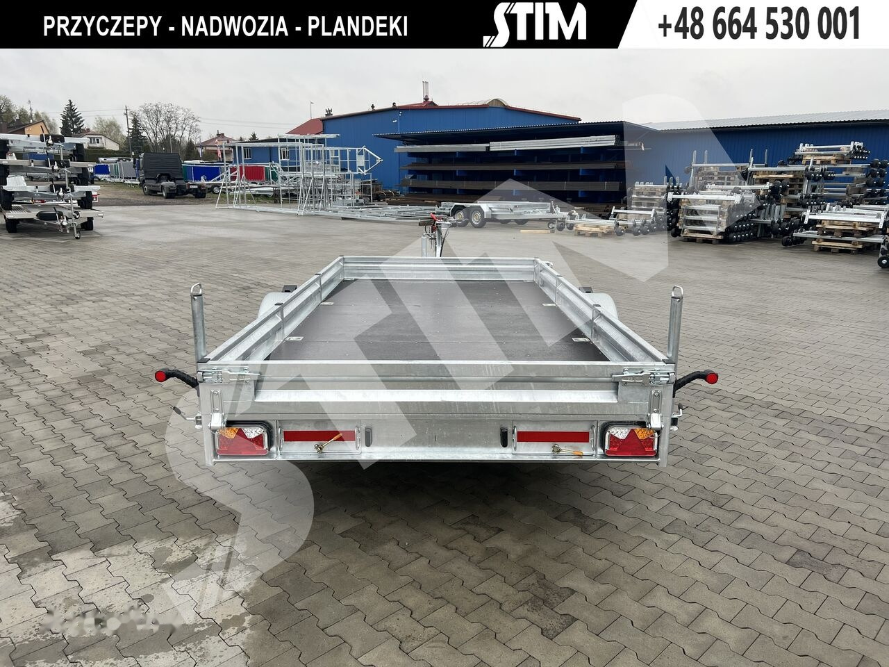 Stim S21-1,8/4020 - Τρέιλερ πλατφόρμα/ Καρότσα: φωτογραφία 4 Stim S21-1,8/4020 - Τρέιλερ πλατφόρμα/ Καρότσα: φωτογραφία 4