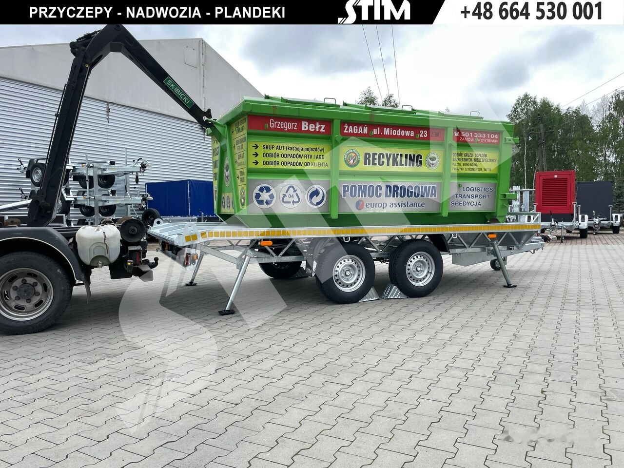 Stim S22-35/4323KP-15 Platforma do przeowzu kontenerów typu KP - Τρέιλερ πλατφόρμα/ Καρότσα: φωτογραφία 3 Stim S22-35/4323KP-15 Platforma do przeowzu kontenerów typu KP - Τρέιλερ πλατφόρμα/ Καρότσα: φωτογραφία 3
