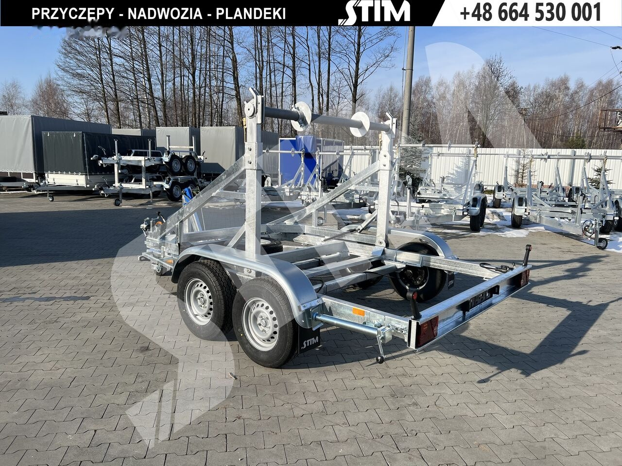 Stim S22/KB-35WR - Ρυμουλκούμενο μεταφοράς τυμπάνου καλωδίου: φωτογραφία 2 Stim S22/KB-35WR - Ρυμουλκούμενο μεταφοράς τυμπάνου καλωδίου: φωτογραφία 2