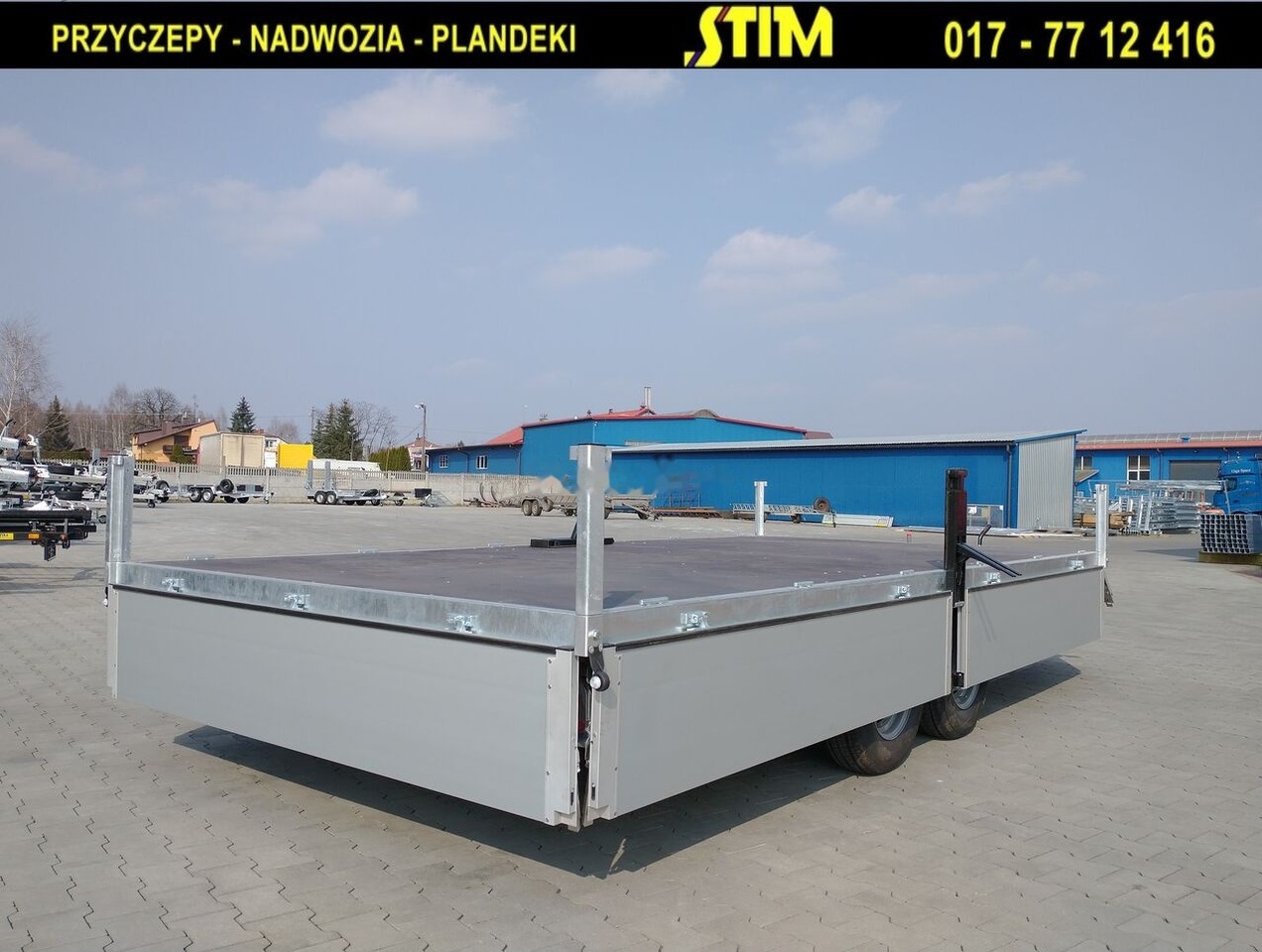 Καινούριο Τρέιλερ πλατφόρμα/ Καρότσα Stim S22: φωτογραφία 9