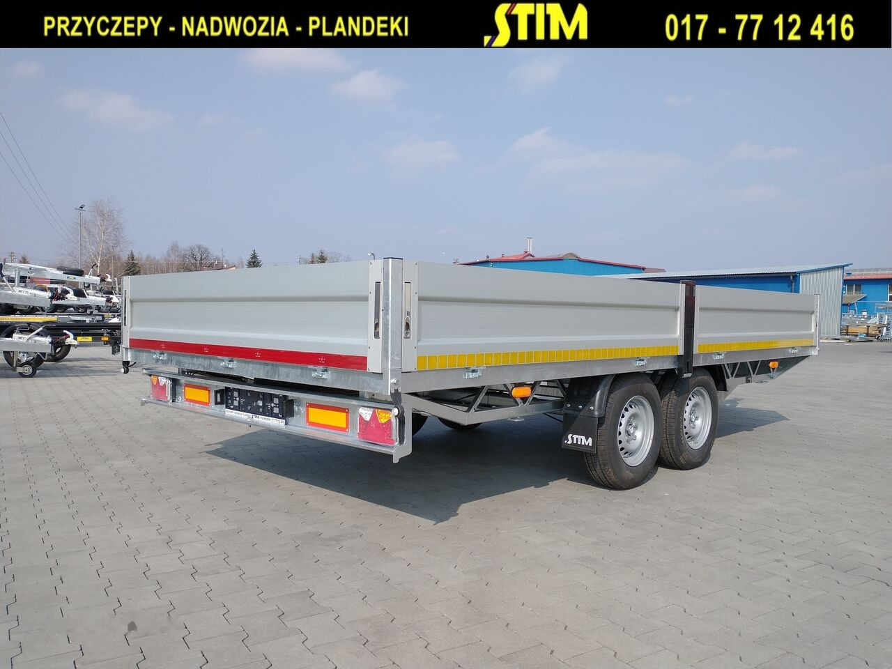 Καινούριο Τρέιλερ πλατφόρμα/ Καρότσα Stim S22: φωτογραφία 6