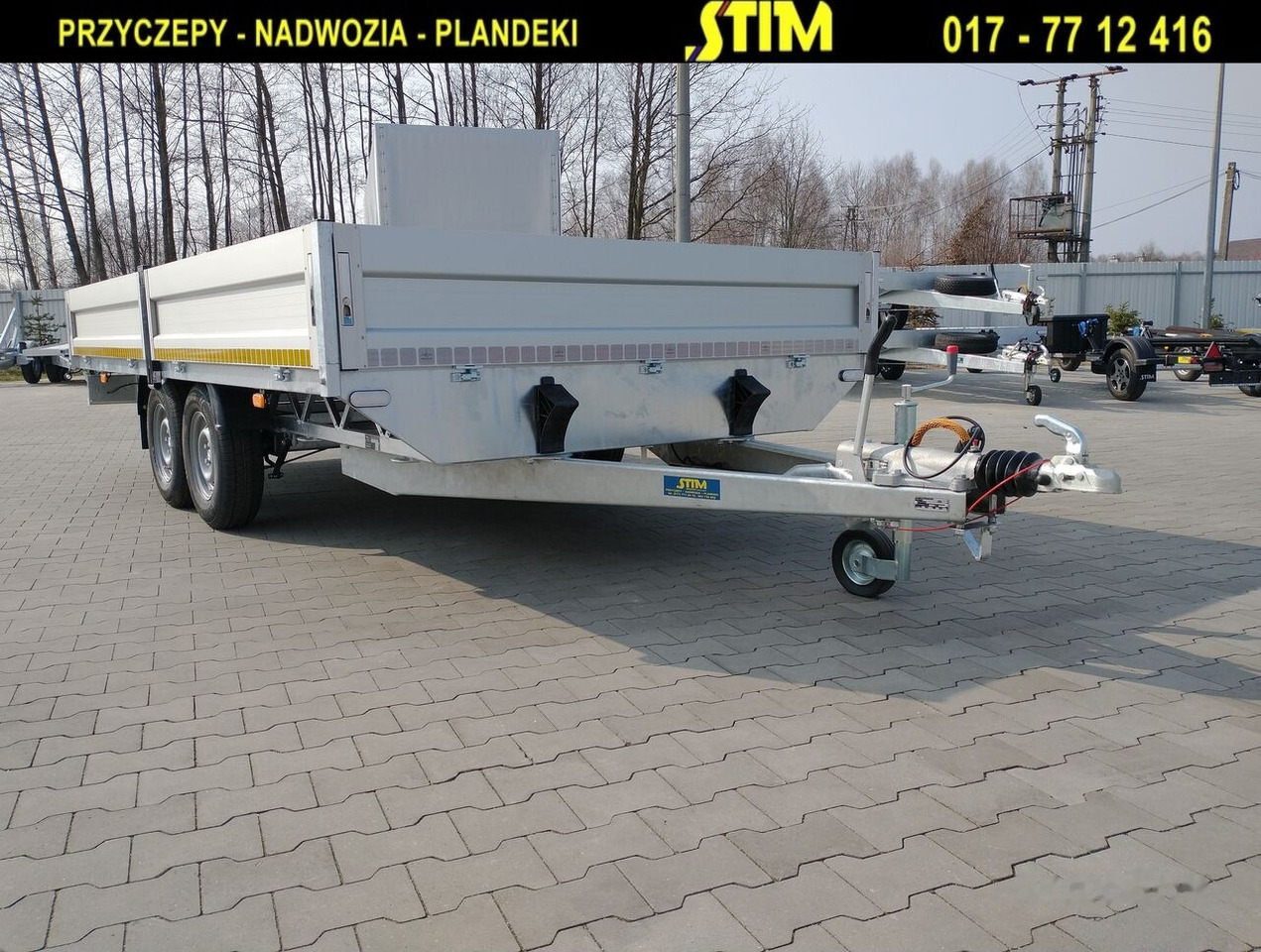 Καινούριο Τρέιλερ πλατφόρμα/ Καρότσα Stim S22: φωτογραφία 8