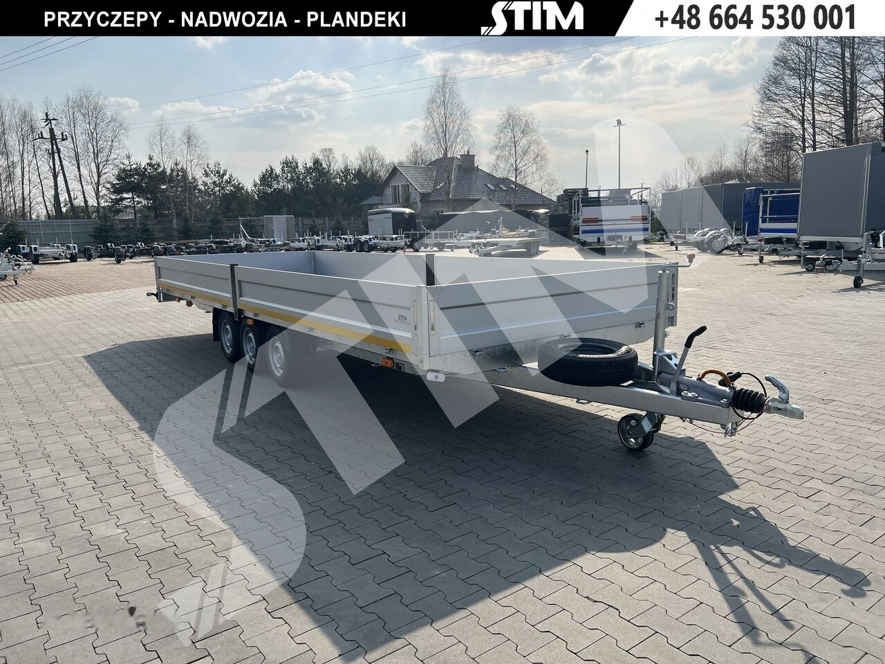 Stim S23/BR/35-6222 - Τρέιλερ πλατφόρμα/ Καρότσα: φωτογραφία 5 Stim S23/BR/35-6222 - Τρέιλερ πλατφόρμα/ Καρότσα: φωτογραφία 5