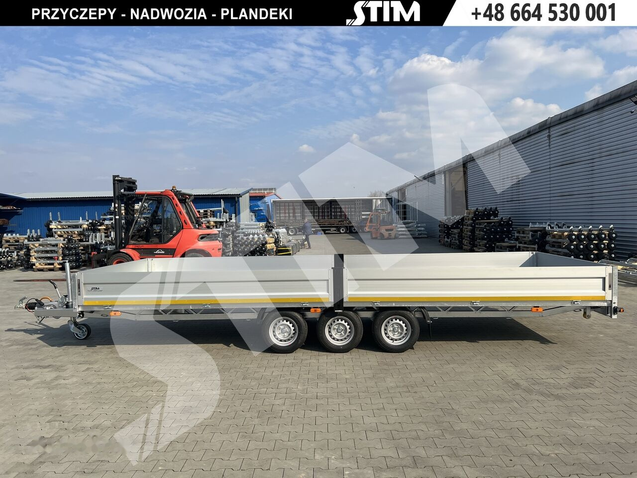Stim S23/BR/35-6222 - Τρέιλερ πλατφόρμα/ Καρότσα: φωτογραφία 2 Stim S23/BR/35-6222 - Τρέιλερ πλατφόρμα/ Καρότσα: φωτογραφία 2