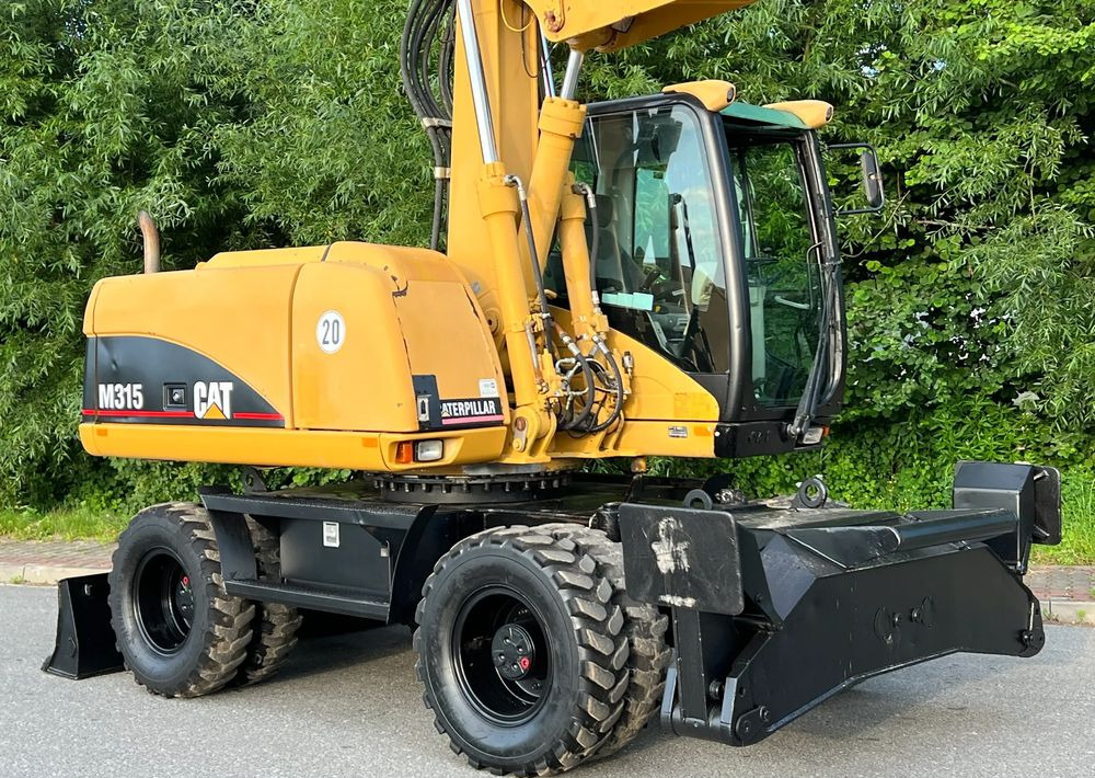 Τροχοφόρος εκσκαφέας Caterpillar CAT M315C  CATERPILLAR SPROWADZONY  Bardzo Dobry Stan: φωτογραφία 6