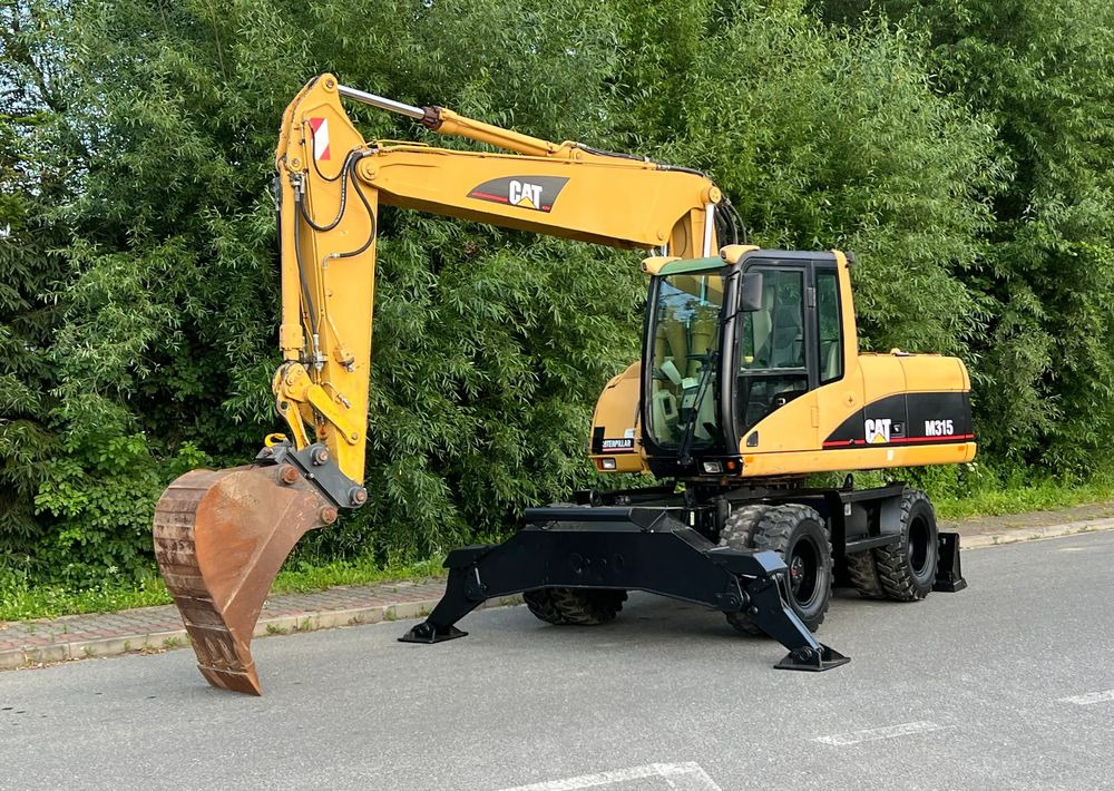 Τροχοφόρος εκσκαφέας Caterpillar CAT M315C  CATERPILLAR SPROWADZONY  Bardzo Dobry Stan: φωτογραφία 18