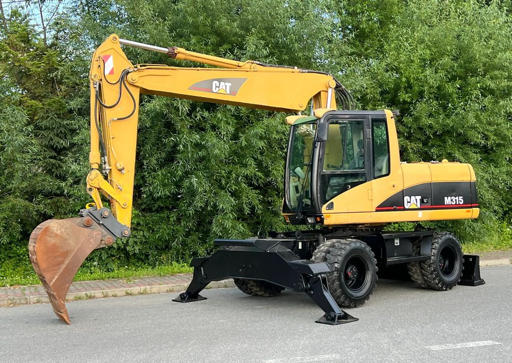Τροχοφόρος εκσκαφέας Caterpillar CAT M315C  CATERPILLAR SPROWADZONY  Bardzo Dobry Stan: φωτογραφία 17