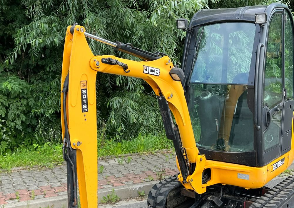 Μίνι εκσκαφέας JCB MINIKOPARKA JCB 8018 3 Łyżki Stan IDEALNY: φωτογραφία 11