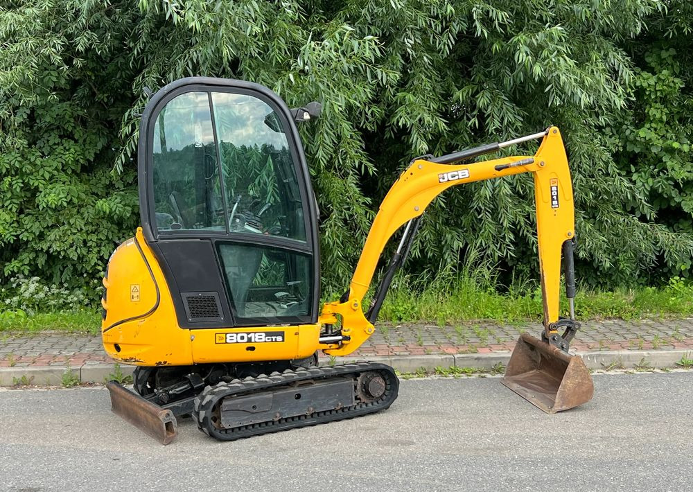 Μίνι εκσκαφέας JCB MINIKOPARKA JCB 8018 3 Łyżki Stan IDEALNY: φωτογραφία 16