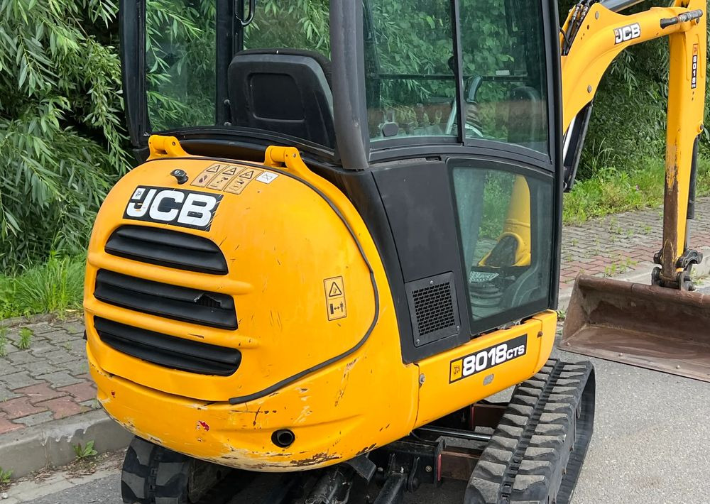 Μίνι εκσκαφέας JCB MINIKOPARKA JCB 8018 3 Łyżki Stan IDEALNY: φωτογραφία 18