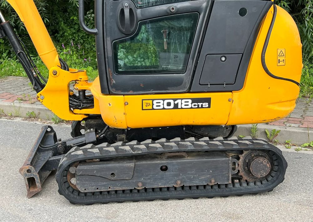 Μίνι εκσκαφέας JCB MINIKOPARKA JCB 8018 3 Łyżki Stan IDEALNY: φωτογραφία 6