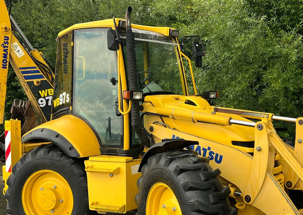 Komatsu * Koparko Ładowarka * Komatsu WB 97 S Utility * - Φορτωτής εκσκαφέας: φωτογραφία 4 Komatsu * Koparko Ładowarka * Komatsu WB 97 S Utility * - Φορτωτής εκσκαφέας: φωτογραφία 4
