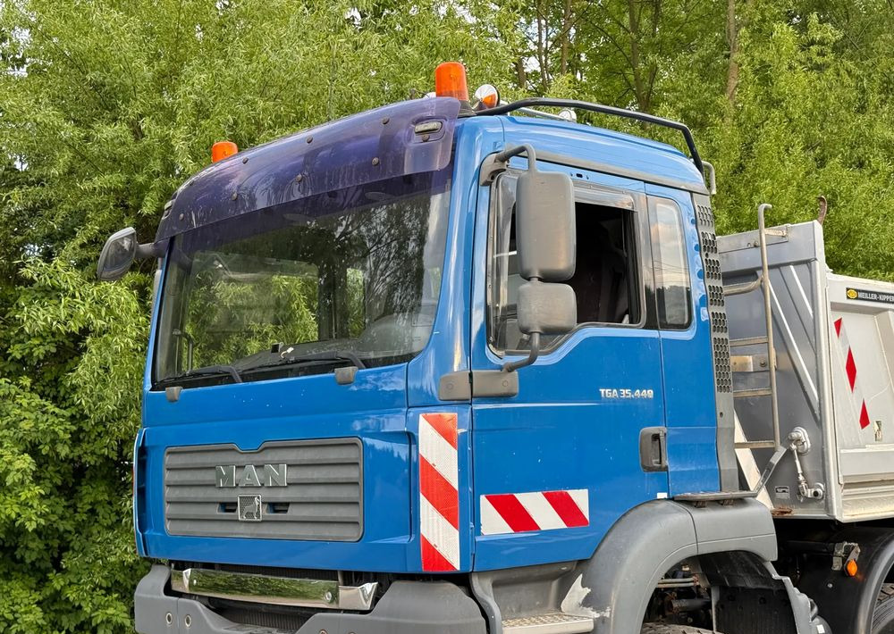 MAN * Kiper Meiller * Wywrotka * 35-440 * MAN TGA 8X4 * Stan Perfekcyjny * - Φορτηγό ανατρεπόμενο: φωτογραφία 5 MAN * Kiper Meiller * Wywrotka * 35-440 * MAN TGA 8X4 * Stan Perfekcyjny * - Φορτηγό ανατρεπόμενο: φωτογραφία 5