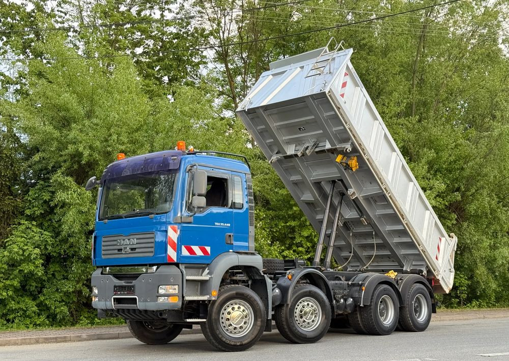 MAN * Kiper Meiller * Wywrotka * 35-440 * MAN TGA 8X4 * Stan Perfekcyjny * - Φορτηγό ανατρεπόμενο: φωτογραφία 1 MAN * Kiper Meiller * Wywrotka * 35-440 * MAN TGA 8X4 * Stan Perfekcyjny * - Φορτηγό ανατρεπόμενο: φωτογραφία 1