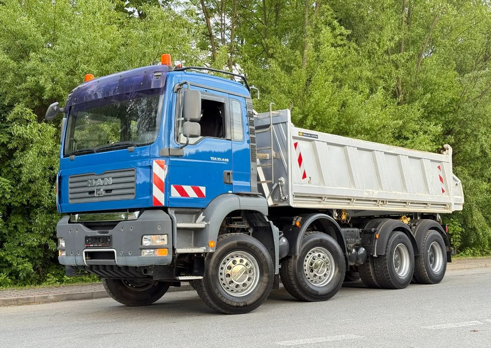 MAN * Kiper Meiller * Wywrotka * 35-440 * MAN TGA 8X4 * Stan Perfekcyjny * - Φορτηγό ανατρεπόμενο: φωτογραφία 3 MAN * Kiper Meiller * Wywrotka * 35-440 * MAN TGA 8X4 * Stan Perfekcyjny * - Φορτηγό ανατρεπόμενο: φωτογραφία 3