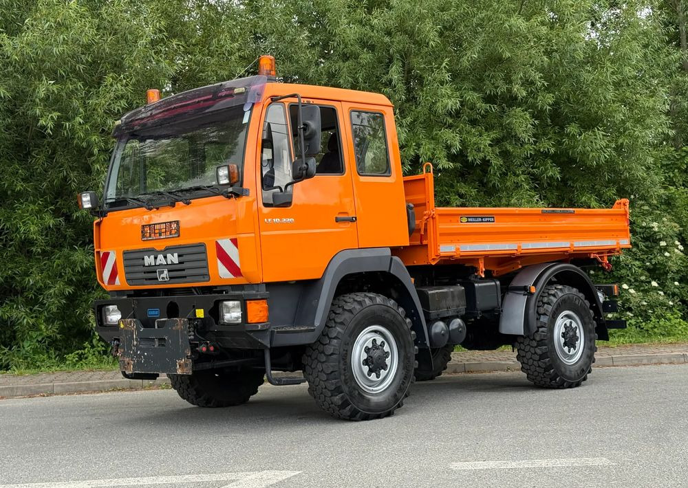 MAN * MAN 10-220 * Kiper Wywrotka Meiller * 4x4 * Zimowe Utrzymanie * Unimog * - Φορτηγό ανατρεπόμενο: φωτογραφία 2 MAN * MAN 10-220 * Kiper Wywrotka Meiller * 4x4 * Zimowe Utrzymanie * Unimog * - Φορτηγό ανατρεπόμενο: φωτογραφία 2