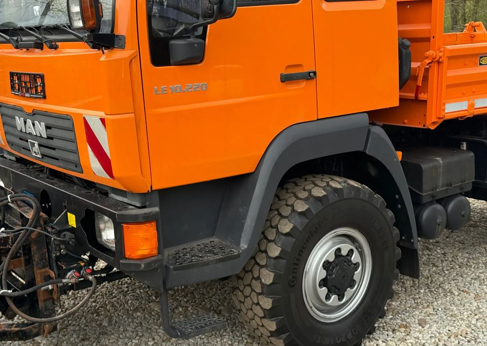 MAN * MAN 10-220 * Pług * Kiper Wywrotka Meiller * 4x4 * Zimowe Utrzymanie * Unimog * - Φορτηγό ανατρεπόμενο: φωτογραφία 4 MAN * MAN 10-220 * Pług * Kiper Wywrotka Meiller * 4x4 * Zimowe Utrzymanie * Unimog * - Φορτηγό ανατρεπόμενο: φωτογραφία 4