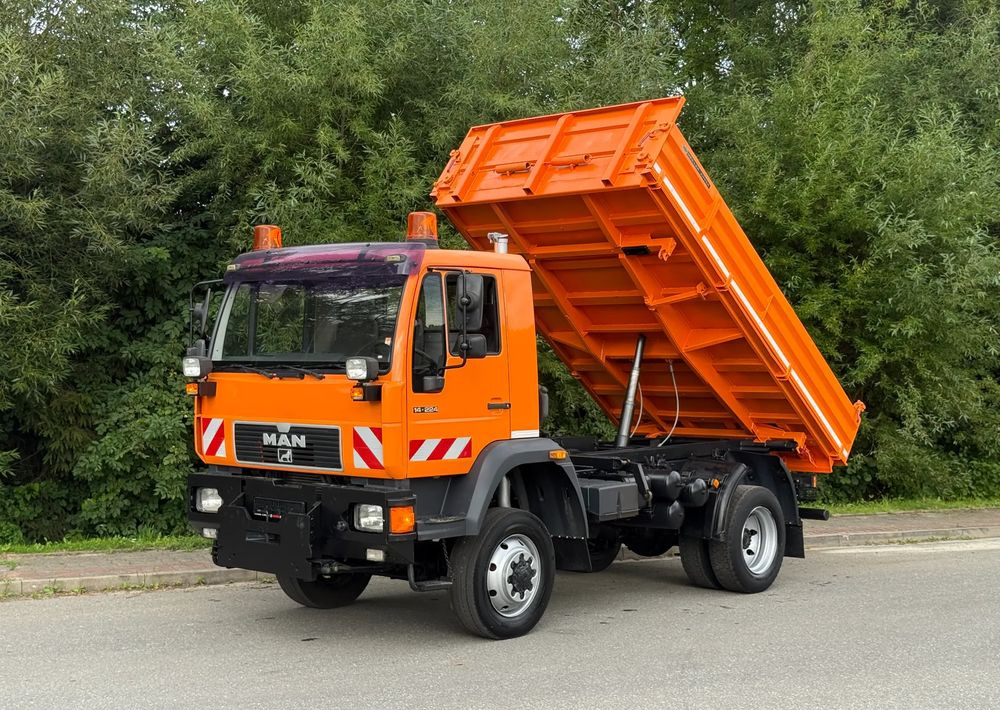 MAN * MAN 14-220 * Kiper Wywrotka Meiller * 4x4 * Zimowe Utrzymanie * Unimog * - Φορτηγό ανατρεπόμενο: φωτογραφία 1 MAN * MAN 14-220 * Kiper Wywrotka Meiller * 4x4 * Zimowe Utrzymanie * Unimog * - Φορτηγό ανατρεπόμενο: φωτογραφία 1
