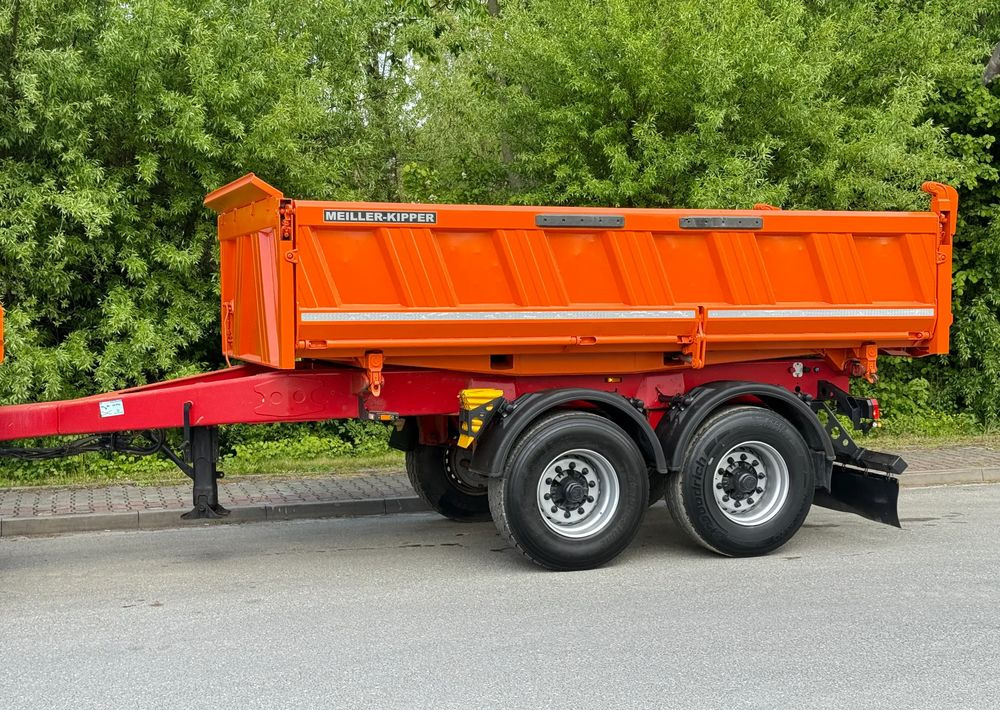 Meiller * Przyczepa Tandem * Meiller * Bordmatic Kiper Wywrotka x3 * Stan Idealny - Ρυμούλκα ανατρεπόμενο: φωτογραφία 1 Meiller * Przyczepa Tandem * Meiller * Bordmatic Kiper Wywrotka x3 * Stan Idealny - Ρυμούλκα ανατρεπόμενο: φωτογραφία 1
