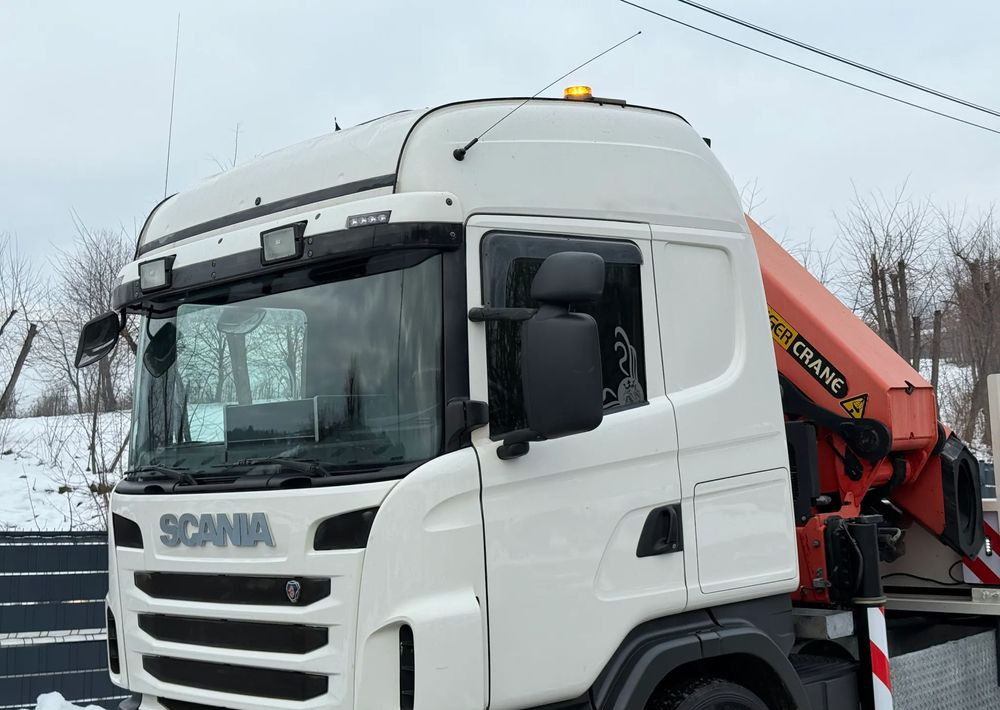 Scania * SCANIA G400 * HDS Palfinger Kran PK 42500 * 3 Osie * Sprowadzona * Bardzo Dobry Stan * - Φορτηγό με ανοιχτή καρότσα, Φορτηγό με γερανό: φωτογραφία 4 Scania * SCANIA G400 * HDS Palfinger Kran PK 42500 * 3 Osie * Sprowadzona * Bardzo Dobry Stan * - Φορτηγό με ανοιχτή καρότσα, Φορτηγό με γερανό: φωτογραφία 4