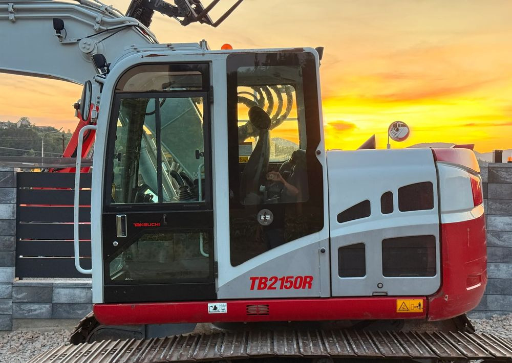 Ερπυστριοφόρος εκσκαφέας Takeuchi * Koparka Gąsienicowa * TAKEUCHI TB2150R 5100 MTH * Sprowadzona * Bardzo Dobry Stan: φωτογραφία 13