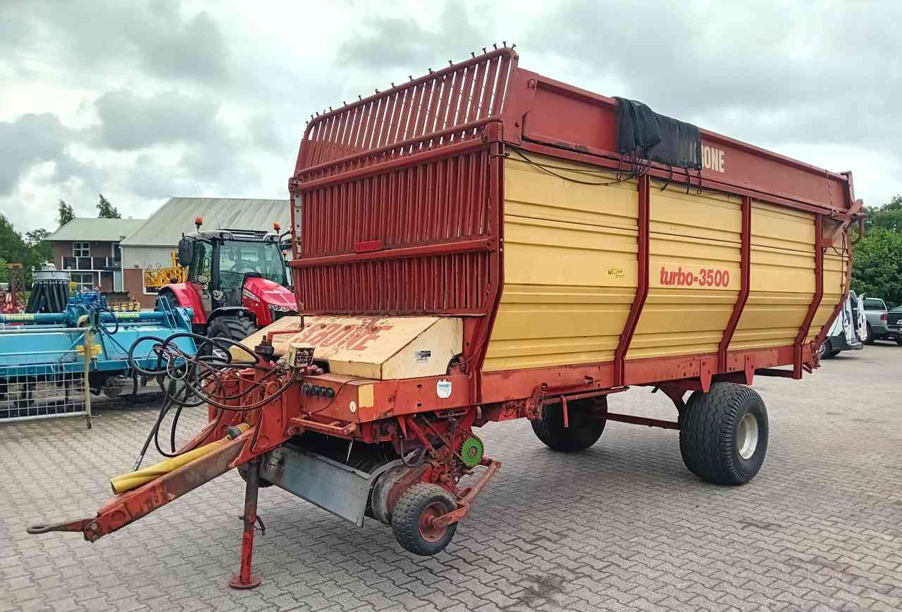 Krone Turbo 3500 enkelas - Βαγόνι ενσίρωσης: φωτογραφία 2 Krone Turbo 3500 enkelas - Βαγόνι ενσίρωσης: φωτογραφία 2