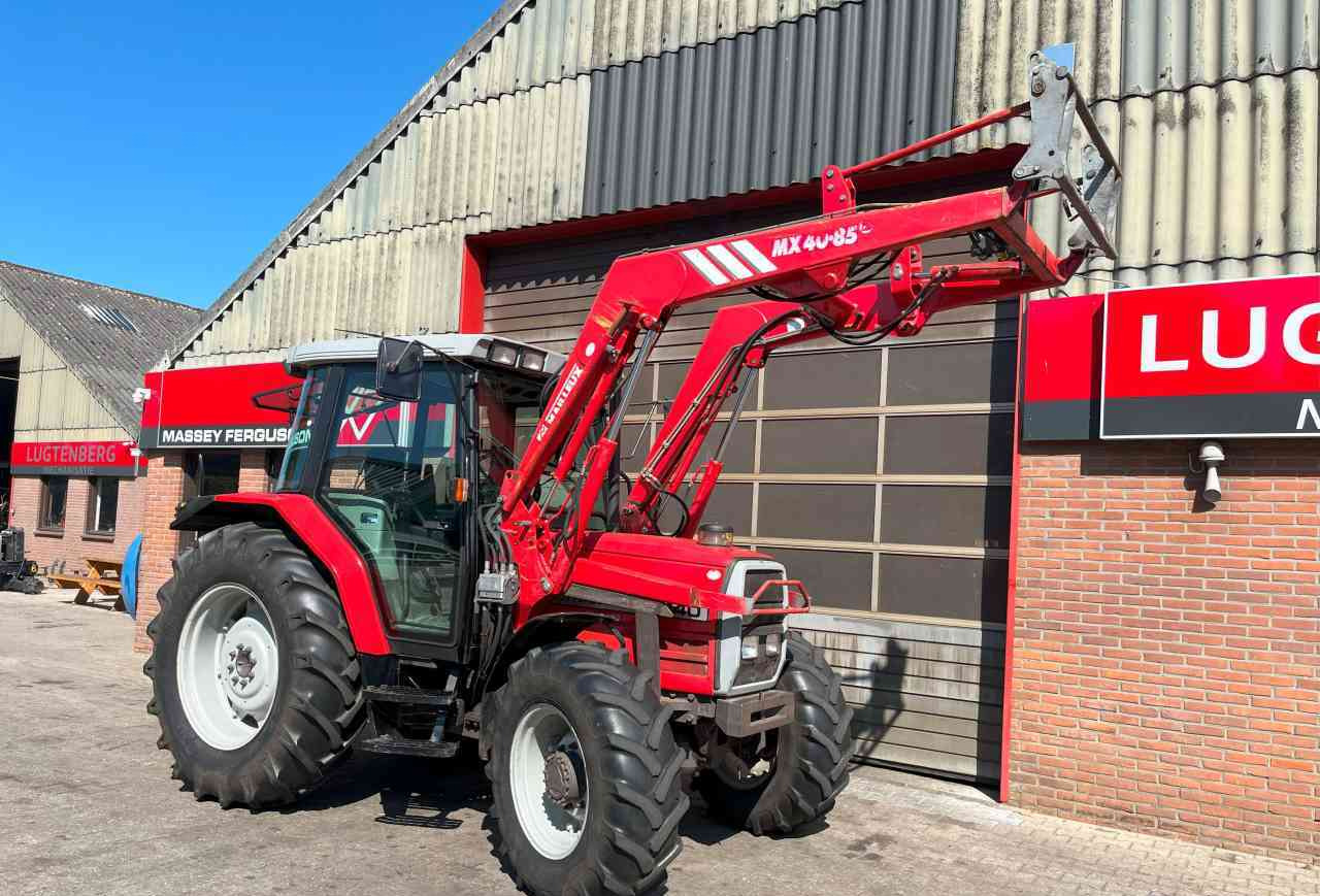 Massey Ferguson 6140 Dynashift met Mailleux voorlader tractoren *Verkocht/sold* - Τρακτέρ: φωτογραφία 3 Massey Ferguson 6140 Dynashift met Mailleux voorlader tractoren *Verkocht/sold* - Τρακτέρ: φωτογραφία 3