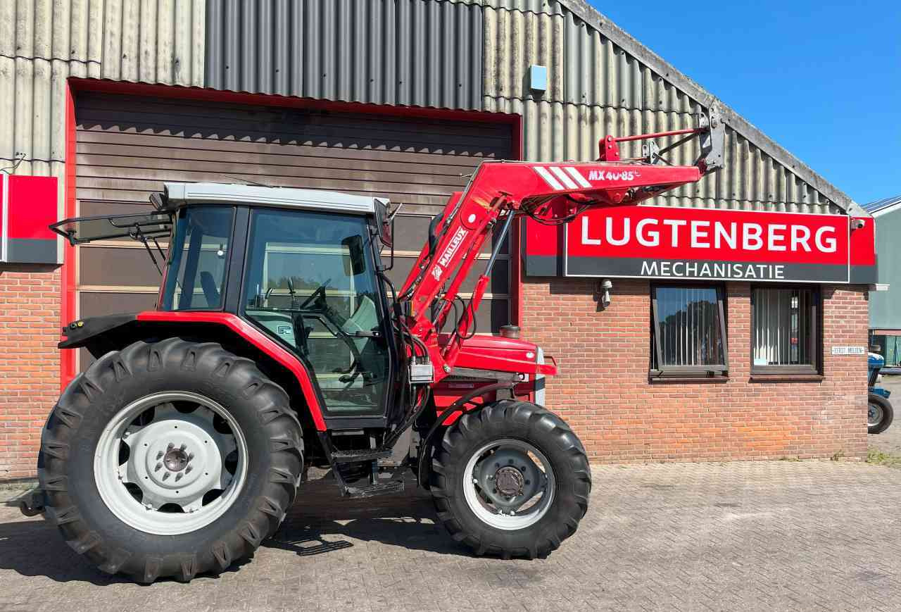Massey Ferguson 6140 Dynashift met Mailleux voorlader tractoren *Verkocht/sold* - Τρακτέρ: φωτογραφία 2 Massey Ferguson 6140 Dynashift met Mailleux voorlader tractoren *Verkocht/sold* - Τρακτέρ: φωτογραφία 2