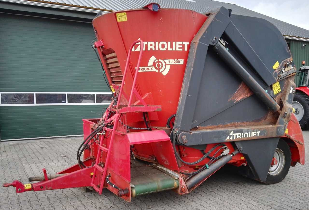 Trioliet Trioliet Triomix 12 1-1200 Mengwagen Voermachines - Ενσιροδιανομέας: φωτογραφία 1 Trioliet Trioliet Triomix 12 1-1200 Mengwagen Voermachines - Ενσιροδιανομέας: φωτογραφία 1