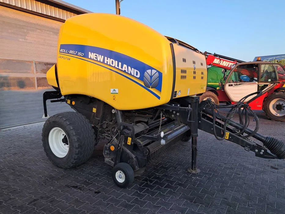 New Holland ROLL-BELT 150 cropcutter - Χορτοδετική μηχανή στρόγγυλης μπάλας: φωτογραφία 1 New Holland ROLL-BELT 150 cropcutter - Χορτοδετική μηχανή στρόγγυλης μπάλας: φωτογραφία 1