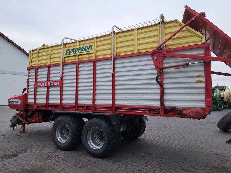 Przyczepa samozbierająca Pottinger Europrofi 5000 - Βαγόνι ενσίρωσης: φωτογραφία 3 Przyczepa samozbierająca Pottinger Europrofi 5000 - Βαγόνι ενσίρωσης: φωτογραφία 3
