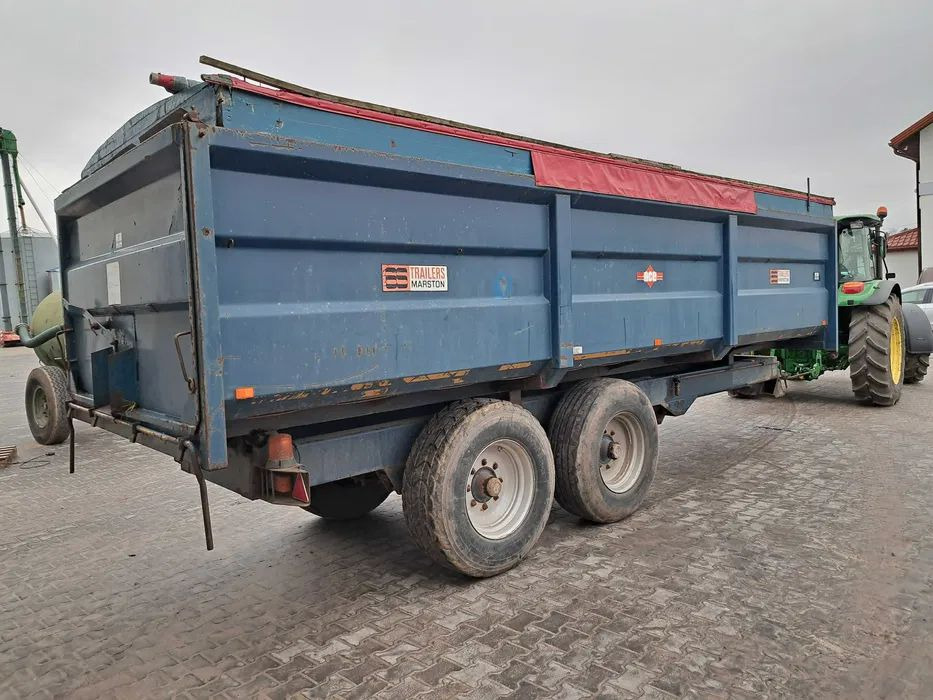 Przyczepa skorupowa Marston 14 ton - Ρυμούλκα για τρακτέρ: φωτογραφία 4 Przyczepa skorupowa Marston 14 ton - Ρυμούλκα για τρακτέρ: φωτογραφία 4