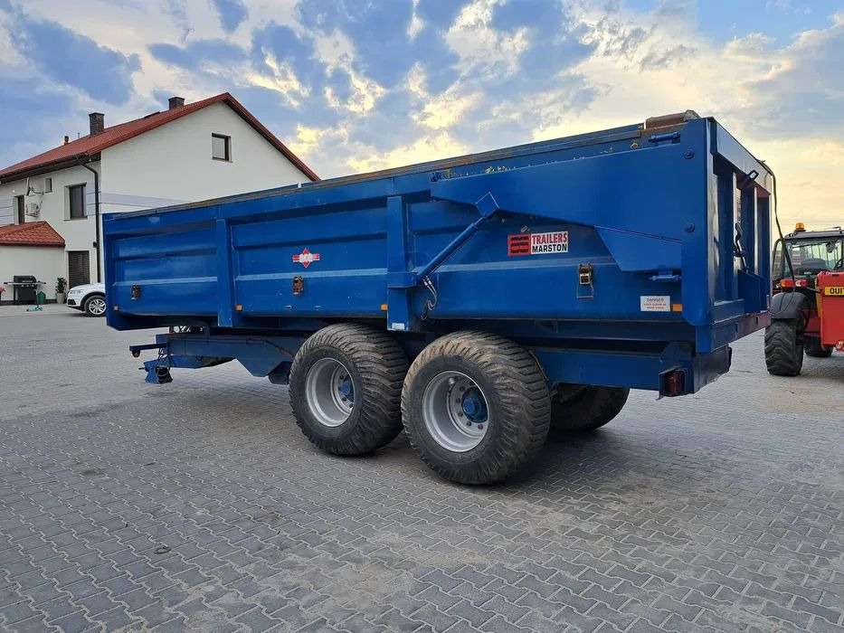 Przyczepa skorupowa Marston 14 ton - Ρυμούλκα για τρακτέρ: φωτογραφία 4 Przyczepa skorupowa Marston 14 ton - Ρυμούλκα για τρακτέρ: φωτογραφία 4