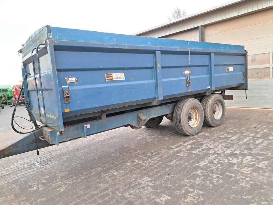 Przyczepa skorupowa Marston 14 ton - Ρυμούλκα για τρακτέρ: φωτογραφία 1 Przyczepa skorupowa Marston 14 ton - Ρυμούλκα για τρακτέρ: φωτογραφία 1