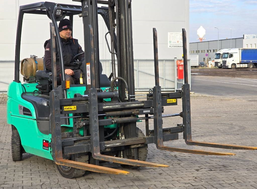 Υγραεριοκίνητο περονοφόρο Mitsubishi FG 15 NT: φωτογραφία 12