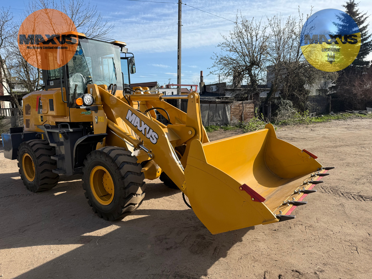 Καινούριο Ελαστιχοφόρος φορτωτής Maxus Dostępna od ręki w Łodzi !!!Ładowarka Kołowa krokodyl 102km / Wheel loader Crocodile 102hp / Radlader Krokodil 102 PS / Krokodil kerekes rakodó 102 LE / Крокодил колісний навантажувач 102 к.с.: φωτογραφία 1