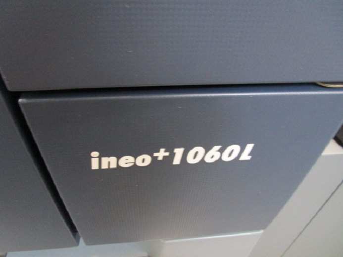 KONICA MINOLTA DEVELOP INEO+1060L - Mηχάνημα ψηφιακής εκτύπωσης: φωτογραφία 3 KONICA MINOLTA DEVELOP INEO+1060L - Mηχάνημα ψηφιακής εκτύπωσης: φωτογραφία 3