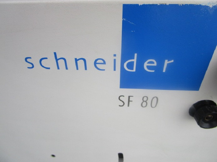 SCHNEIDER SF-80 - Εκτυπωτική μηχανή: φωτογραφία 5 SCHNEIDER SF-80 - Εκτυπωτική μηχανή: φωτογραφία 5