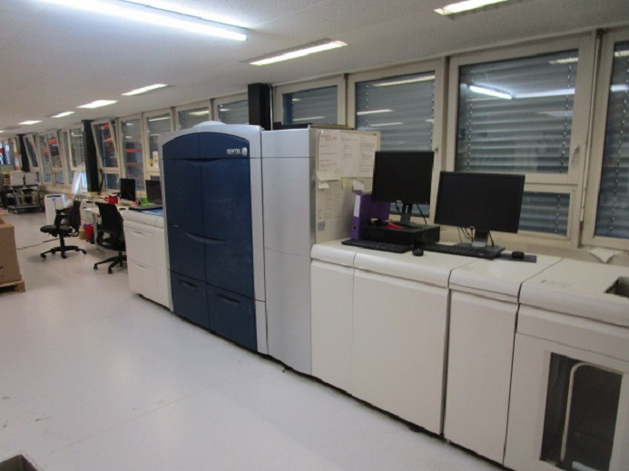 XEROX COLORPRESS 1000 / Colour 1000 mit Freeflow Printserver und Clear Toner - Mηχάνημα ψηφιακής εκτύπωσης: φωτογραφία 3 XEROX COLORPRESS 1000 / Colour 1000 mit Freeflow Printserver und Clear Toner - Mηχάνημα ψηφιακής εκτύπωσης: φωτογραφία 3