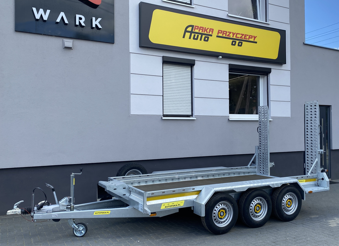 PRZYCZEPA LAWETA DO MINIKOPARKI KOPARKI 3 OSIE / MINI EXCAVATOR TRANSPORTER TRAILER 3 AXLES - Τρέιλερ μεταφοράς μηχανημάτων: φωτογραφία 4 PRZYCZEPA LAWETA DO MINIKOPARKI KOPARKI 3 OSIE / MINI EXCAVATOR TRANSPORTER TRAILER 3 AXLES - Τρέιλερ μεταφοράς μηχανημάτων: φωτογραφία 4