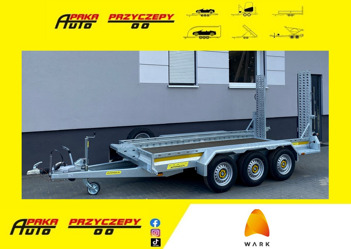 PRZYCZEPA LAWETA DO MINIKOPARKI KOPARKI 3 OSIE / MINI EXCAVATOR TRANSPORTER TRAILER 3 AXLES - Τρέιλερ μεταφοράς μηχανημάτων: φωτογραφία 1 PRZYCZEPA LAWETA DO MINIKOPARKI KOPARKI 3 OSIE / MINI EXCAVATOR TRANSPORTER TRAILER 3 AXLES - Τρέιλερ μεταφοράς μηχανημάτων: φωτογραφία 1