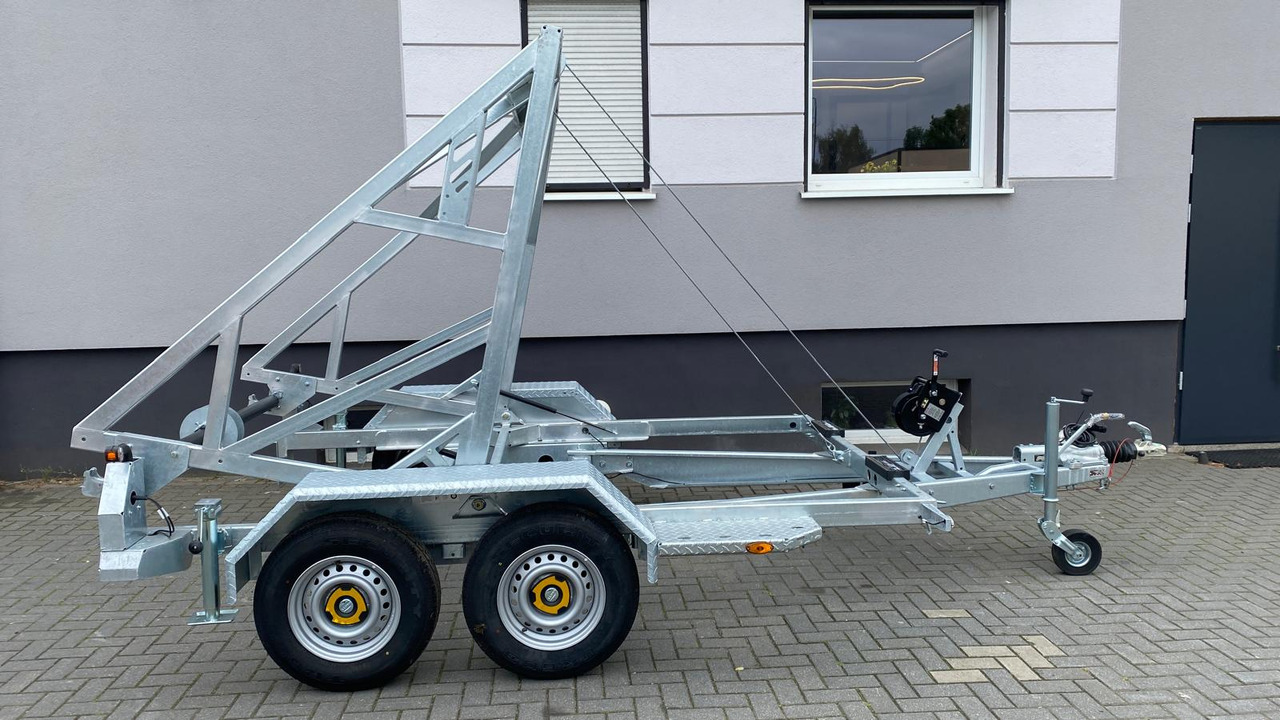 PRZYCZEPA WARK KABLOWA POD BĘBEN KABLOWY DMC 2700KG / WARK Cable Trailer for Cable Drum DMC 2700KG - Ρυμουλκούμενο μεταφοράς τυμπάνου καλωδίου: φωτογραφία 4 PRZYCZEPA WARK KABLOWA POD BĘBEN KABLOWY DMC 2700KG / WARK Cable Trailer for Cable Drum DMC 2700KG - Ρυμουλκούμενο μεταφοράς τυμπάνου καλωδίου: φωτογραφία 4