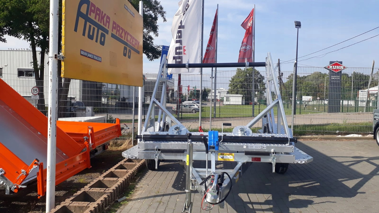 PRZYCZEPA WARK KABLOWA Z WCIĄGARKĄ RĘCZNĄ, DMC 3500 KG / WARK Cable Trailer with Manual Winch, DMC 3500 KG - Ρυμουλκούμενο μεταφοράς τυμπάνου καλωδίου: φωτογραφία 4 PRZYCZEPA WARK KABLOWA Z WCIĄGARKĄ RĘCZNĄ, DMC 3500 KG / WARK Cable Trailer with Manual Winch, DMC 3500 KG - Ρυμουλκούμενο μεταφοράς τυμπάνου καλωδίου: φωτογραφία 4