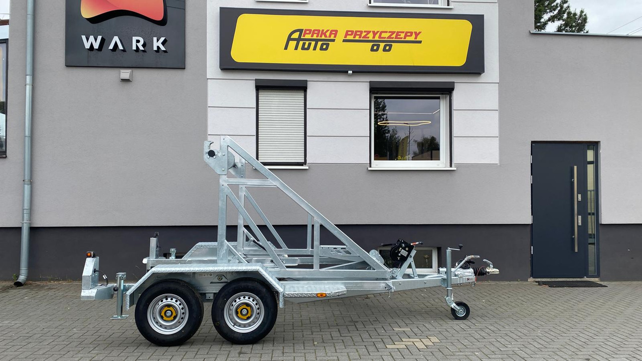 PRZYCZEPA WARK KABLOWA Z WCIĄGARKĄ RĘCZNĄ, DMC 3500 KG / WARK Cable Trailer with Manual Winch, DMC 3500 KG - Ρυμουλκούμενο μεταφοράς τυμπάνου καλωδίου: φωτογραφία 5 PRZYCZEPA WARK KABLOWA Z WCIĄGARKĄ RĘCZNĄ, DMC 3500 KG / WARK Cable Trailer with Manual Winch, DMC 3500 KG - Ρυμουλκούμενο μεταφοράς τυμπάνου καλωδίου: φωτογραφία 5