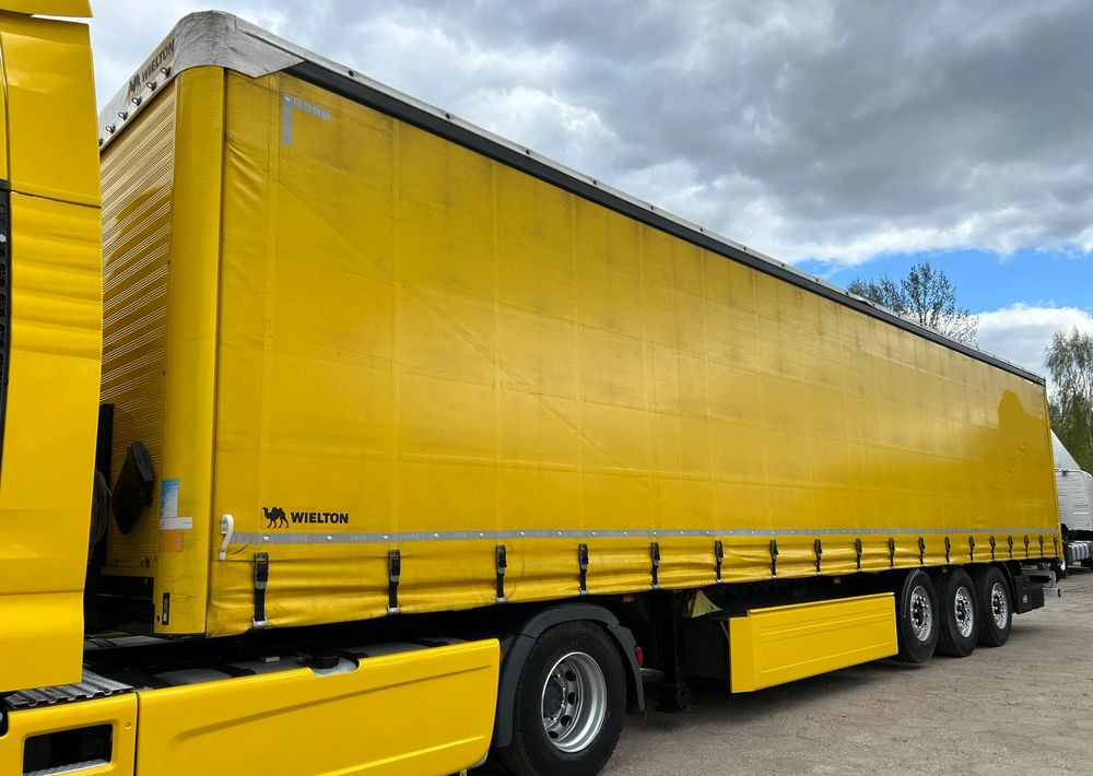Wielton NS3K FIRANKA / STANDARD / OŚ PODNOSZONA / KOSZ PALETOWY / 2019 ROK !! - Επικαθήμενο κουρτίνα: φωτογραφία 1 Wielton NS3K FIRANKA / STANDARD / OŚ PODNOSZONA / KOSZ PALETOWY / 2019 ROK !! - Επικαθήμενο κουρτίνα: φωτογραφία 1