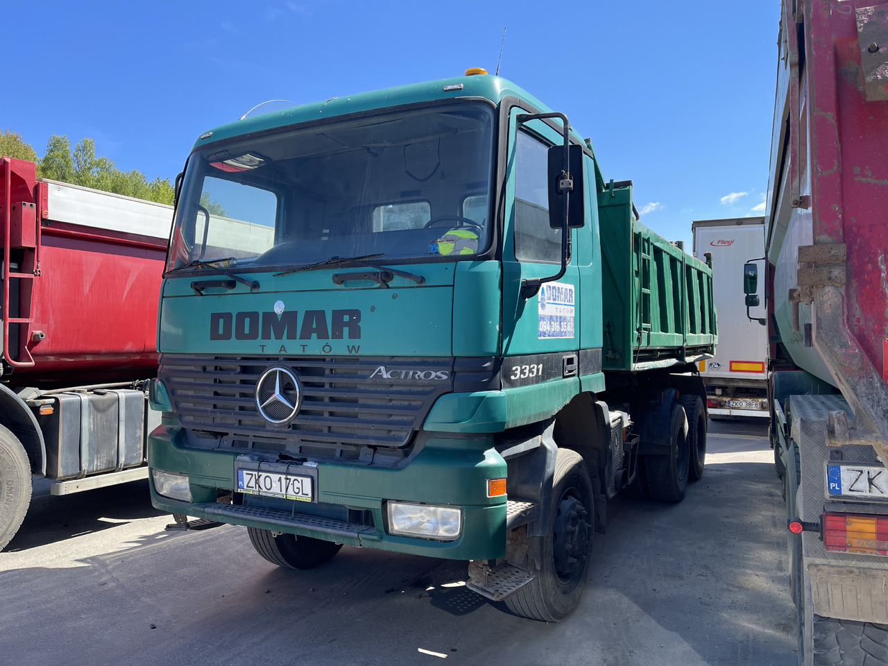 MERCEDES-BENZ Actros 3331 - Φορτηγό ανατρεπόμενο: φωτογραφία 1 MERCEDES-BENZ Actros 3331 - Φορτηγό ανατρεπόμενο: φωτογραφία 1